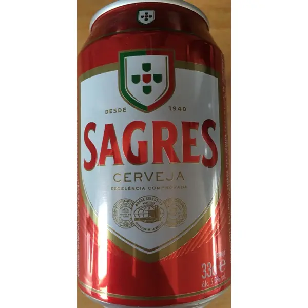 Sagres Lata 33 cl