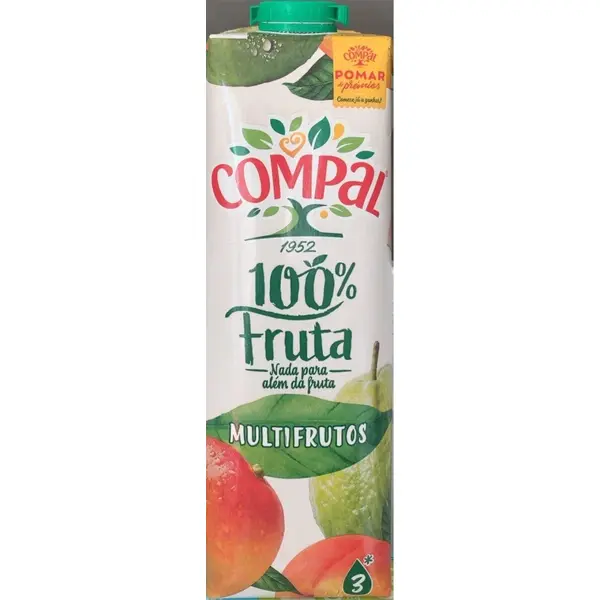 Compal 100% Fruta Multifrutos 1 L
