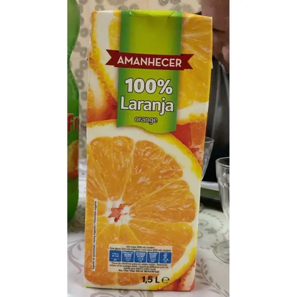 Amanhecer Sumo 100% Laranja 1,5 L