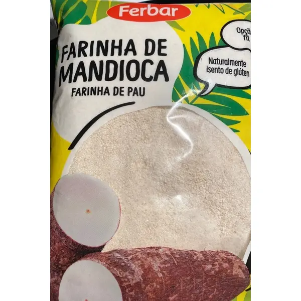 Ferbar Farinha de Mandioca (Farinha de Pau) 500 g