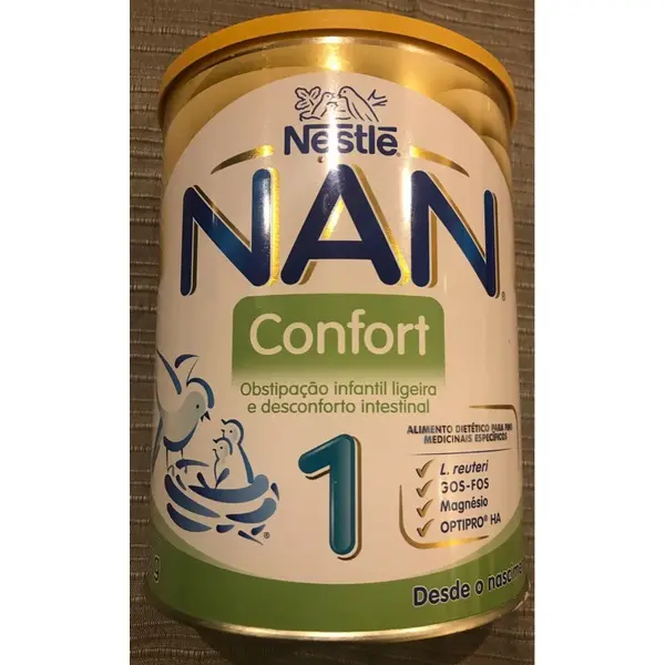 Nestlé NAN Confort 1 Leite para Lactentes 800 g