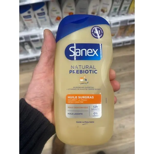 Sanex Natural Prebiotic Shower Gel 400 ml