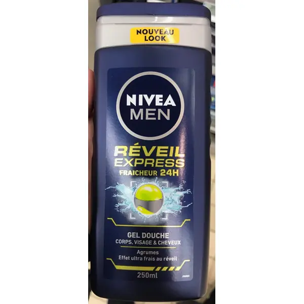 Nivea Men Réveil Express Shower Gel 250 ml