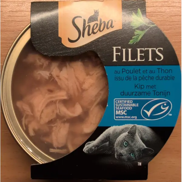 Sheba Chicken & Tuna Fillets 60 g