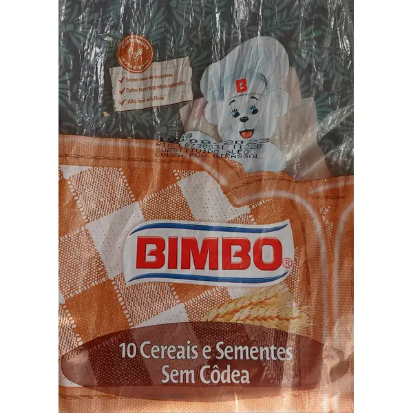 Bimbo Pão 10 Cereais e Sementes 650 g