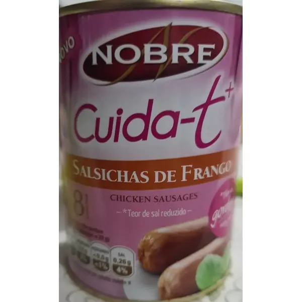 Nobre 8 Salsichas de Frango 160 g