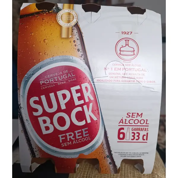 Super Bock Free Alcohol-Free 6-Pack 6 x 33 cl