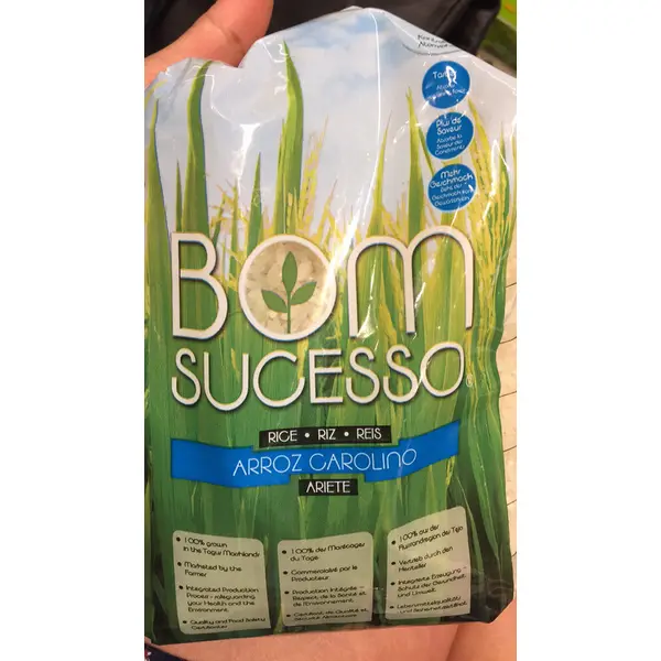 Bom Sucesso Arroz Carolino 1 kg