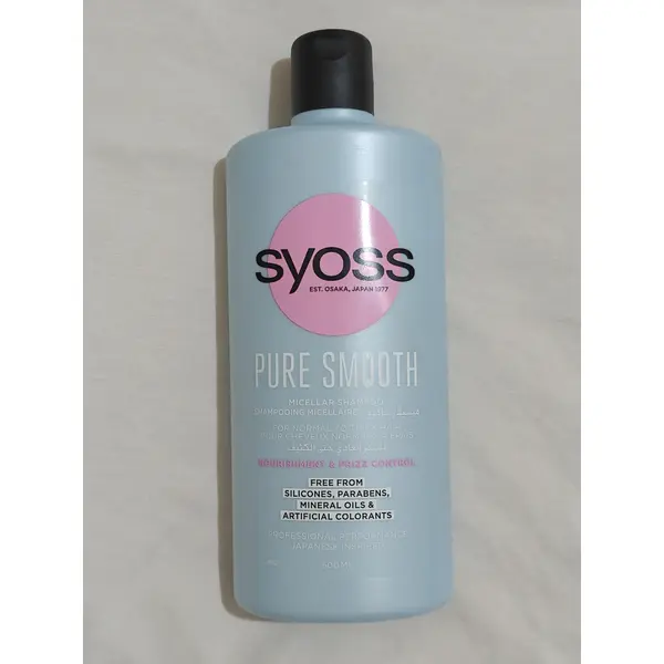 Syoss Pure Smooth Micellar Shampoo 500 ml