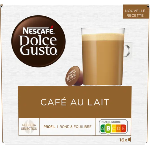 Nescafé Dolce Gusto Café au Lait 16 Cápsulas 160 g